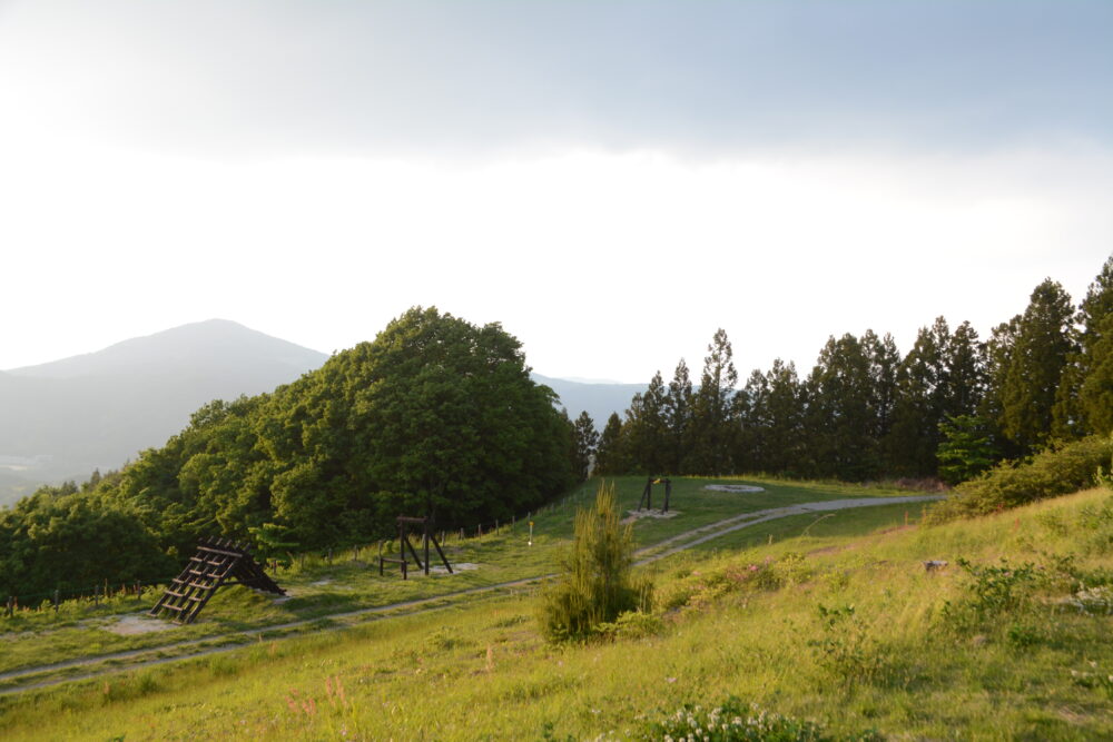 日山キャンプ場景色