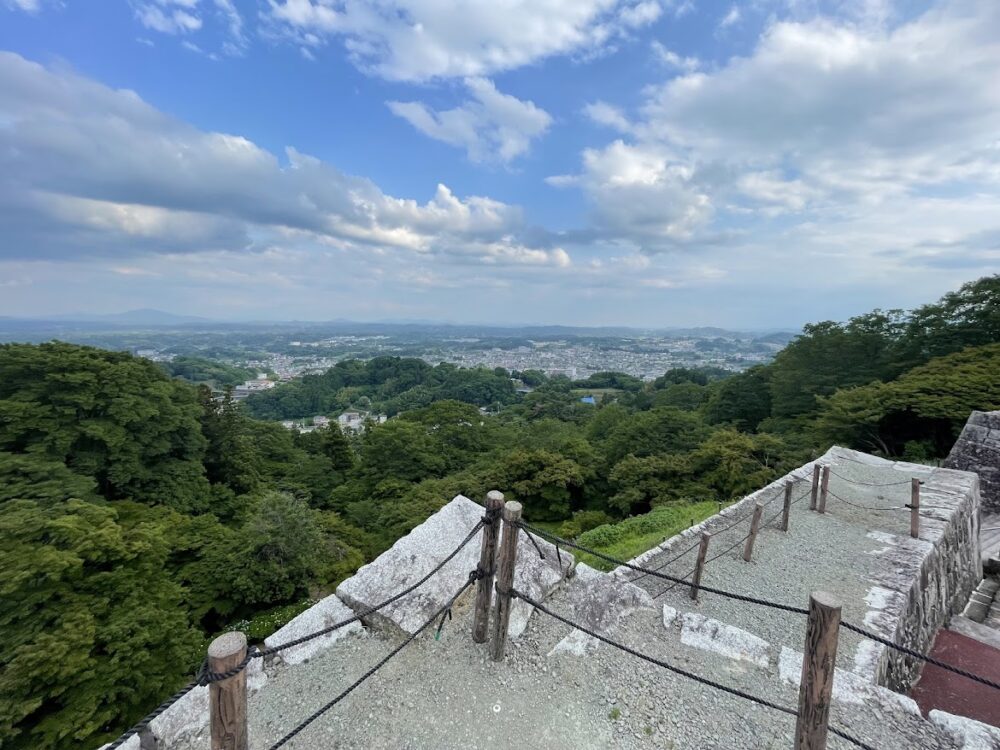 二本松城本丸跡