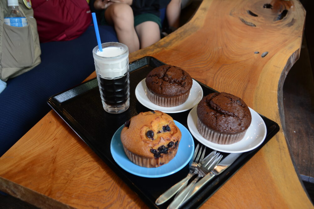 長蔵小屋別館ケーキ