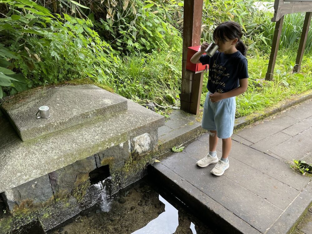 檜枝岐案宮清水