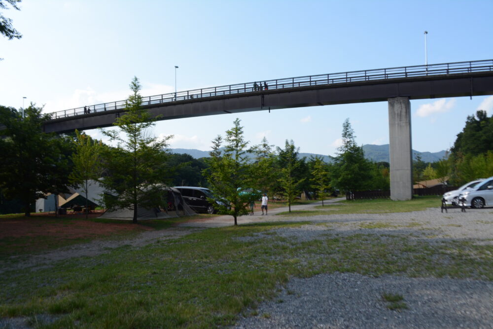 長瀞オートキャンプ場金石水道橋