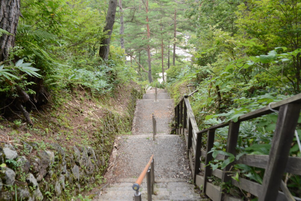 西の河原公園遊歩道