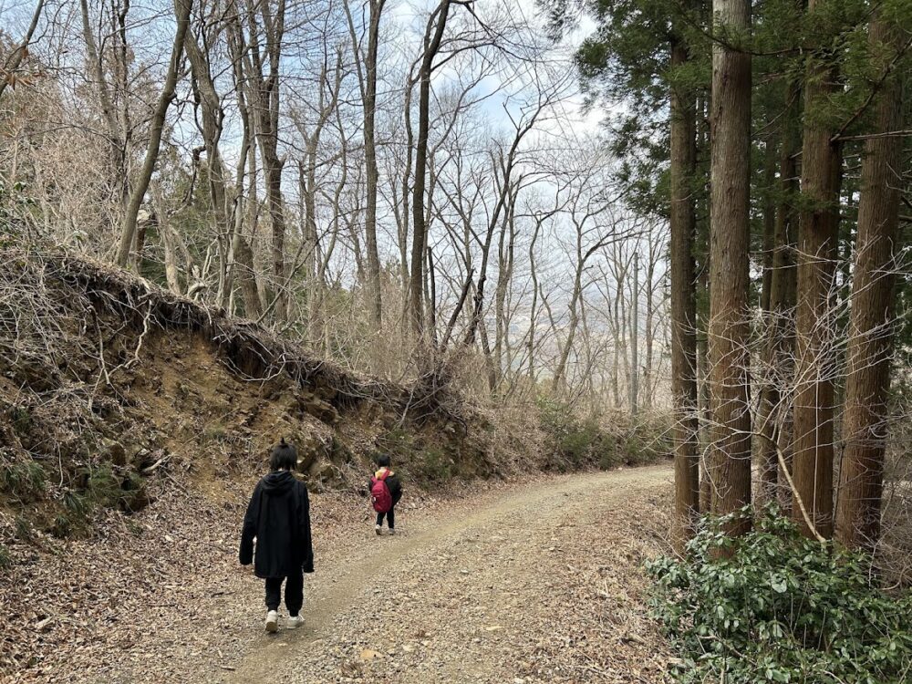 白河関山登山道