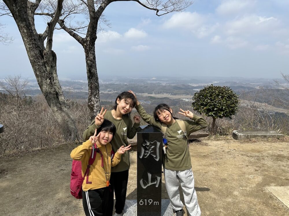 白河関山 頂上