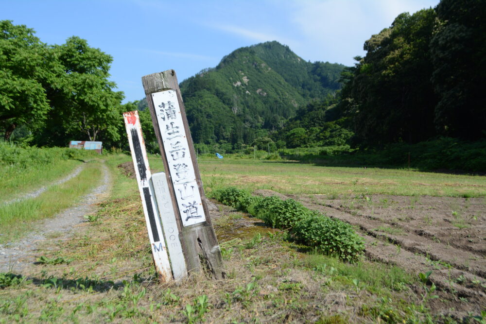 蒲生岳登山口