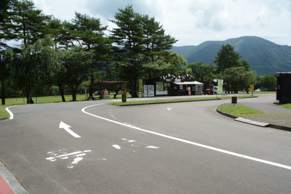 吹上高原キャンプ場受付