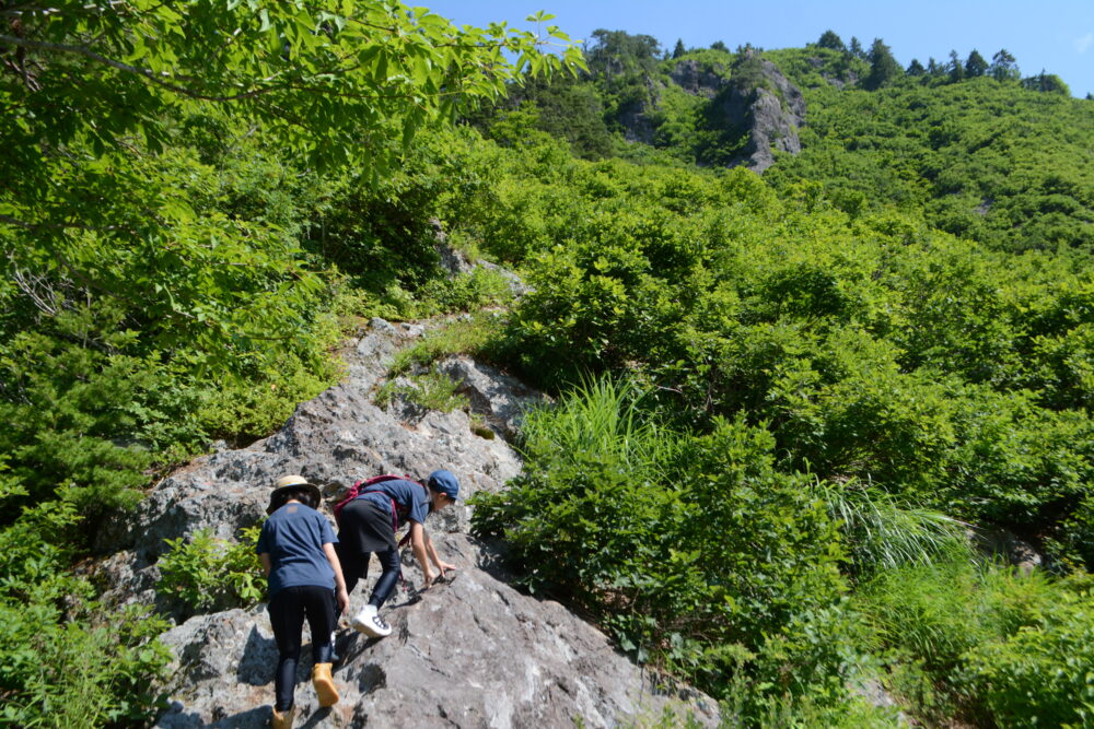 蒲生岳登山