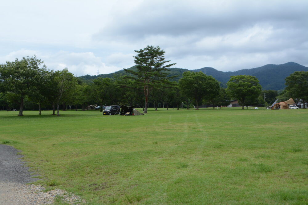 吹上高原キャンプ場キャンプサイト