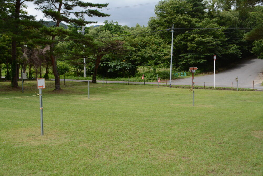 吹上高原キャンプ場 電源サイト