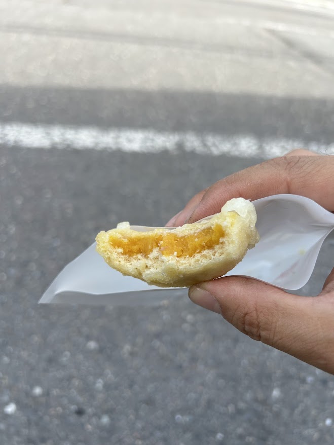 日乃出屋物産店天ぷらまんじゅう
