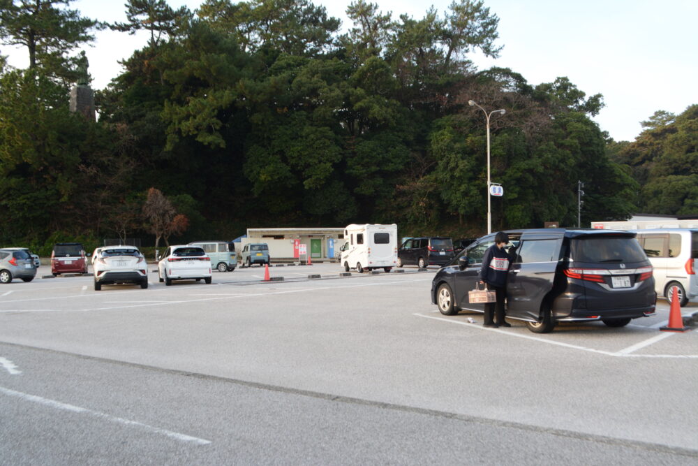 桂浜公園駐車場