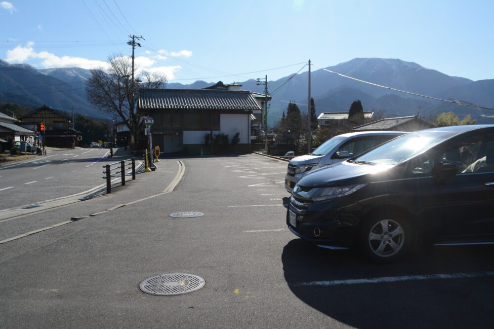 馬籠宿無料駐車場