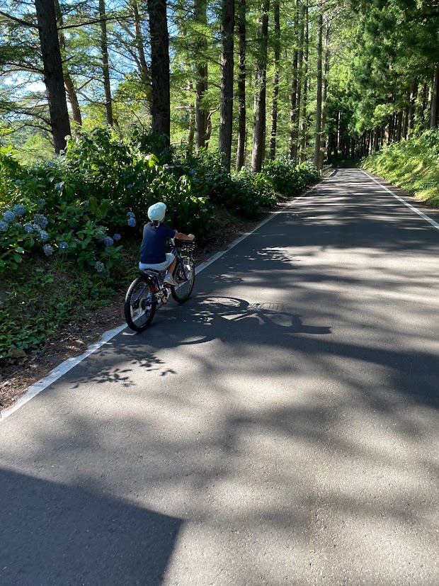 沼沢湖サイクリング