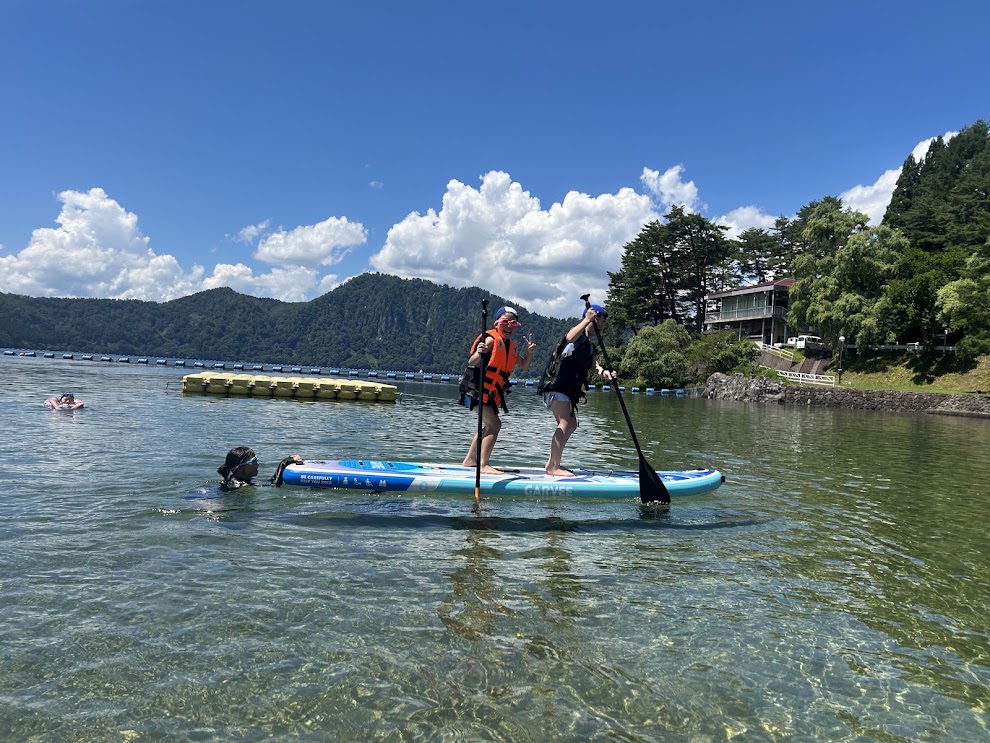 沼沢湖SUP